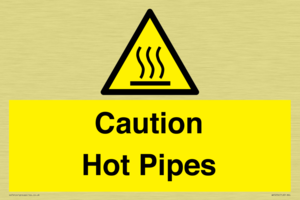 Caution Hot Pipes